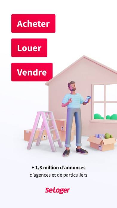 SeLoger annonces immobilières Capture d'écran de l'application #1