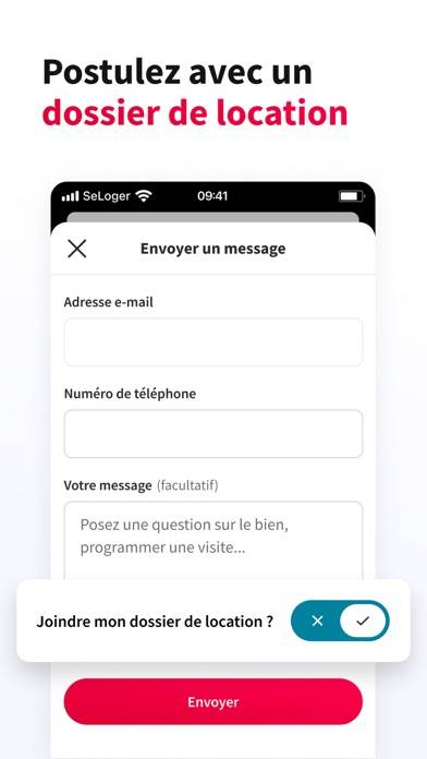 SeLoger annonces immobilières App screenshot