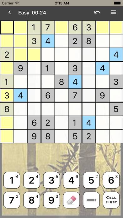 Sudoku Premium Captura de pantalla de la aplicación #1