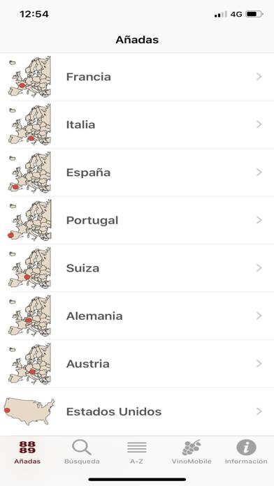 Wine Vintages Schermata dell'app #1