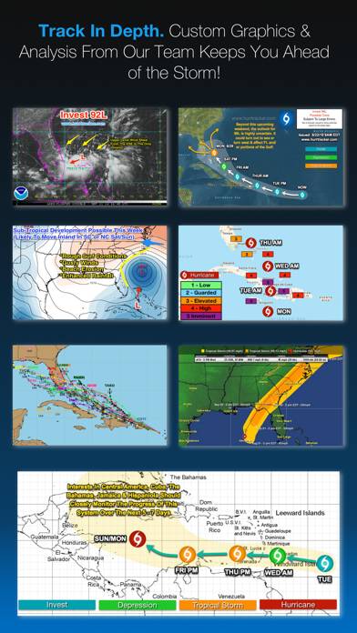 Hurricane Tracker Schermata dell'app #4