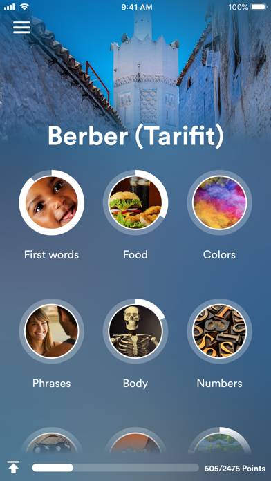 Learn Berber (Tarifit) Captura de pantalla de la aplicación #1
