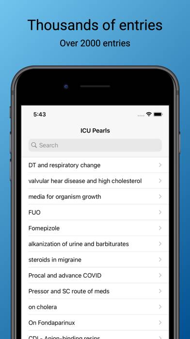 ICU Pearls Critical Care tips App screenshot #2