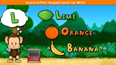 Monkey Preschool Lunchbox Captura de pantalla de la aplicación #1