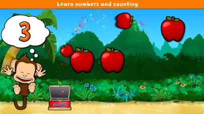 Monkey Preschool Lunchbox Captura de pantalla de la aplicación #3