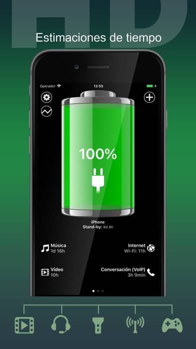 Battery HD plus Pro Uygulama ekran görüntüsü #1