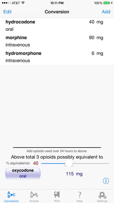 EOpioid™ : Opioids & Opiates Calculator App screenshot #1