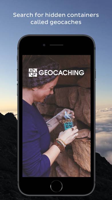 Geocaching App skärmdump #1