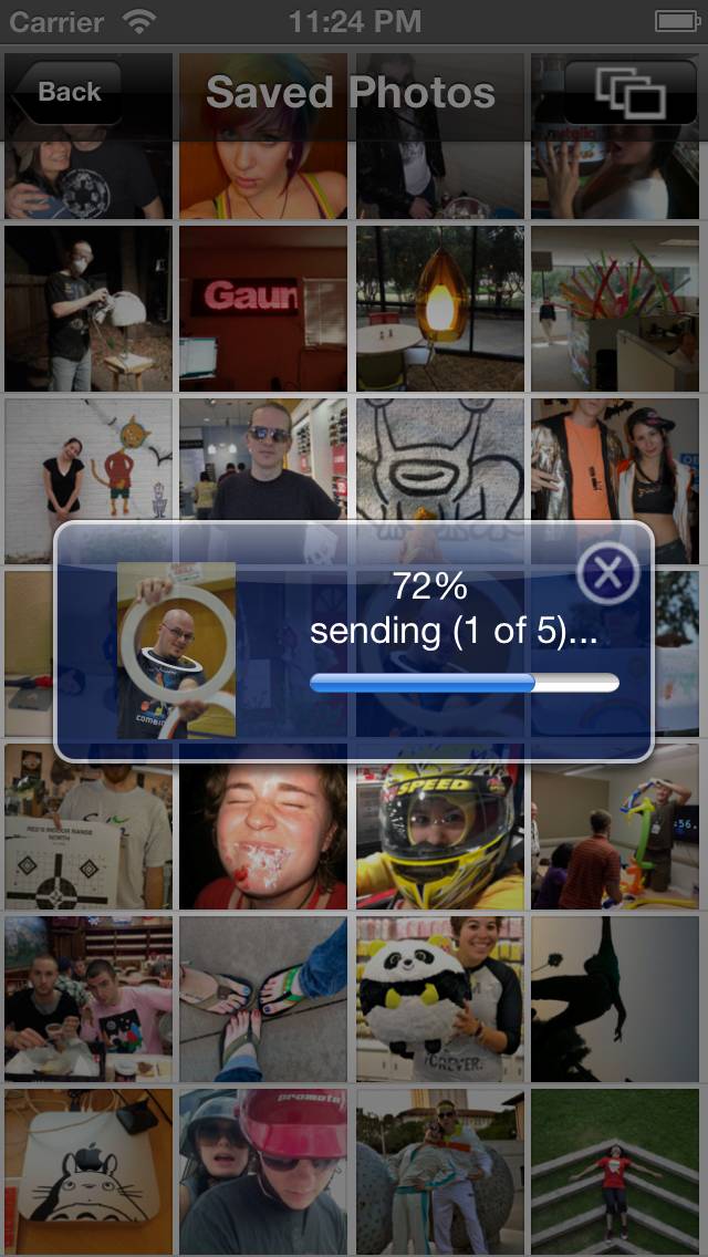 Bluetooth Photo Share Pro Captura de pantalla de la aplicación #3