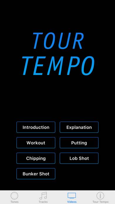 Tour Tempo Total Game App screenshot #4