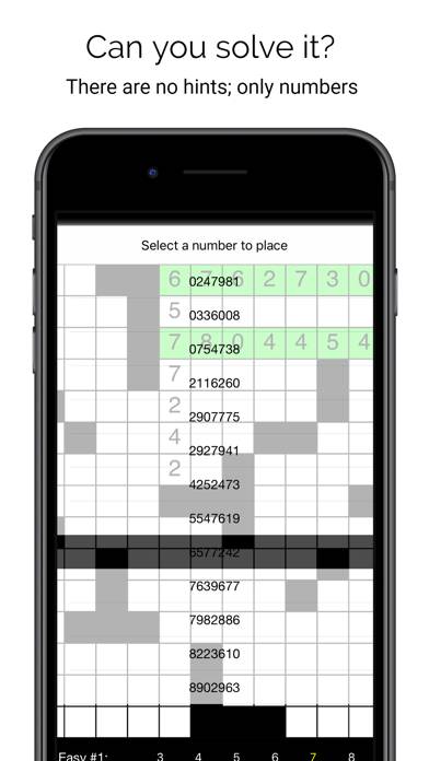 Cross Digits game screenshot