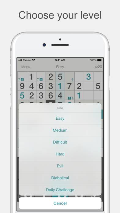 Sudoku ″ no ads suduko soduku Uygulama ekran görüntüsü #2