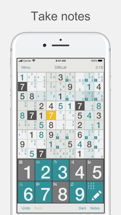 Sudoku ″ no ads suduko soduku Captura de pantalla de la aplicación #3