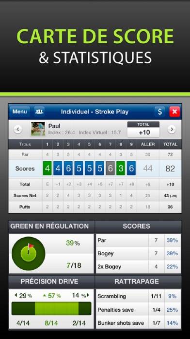 Mobitee Golf GPS and score App screenshot #3