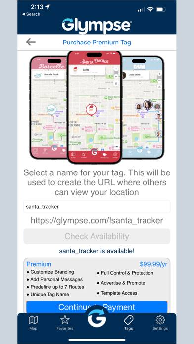Glympse -Share your location Captura de pantalla de la aplicación #2