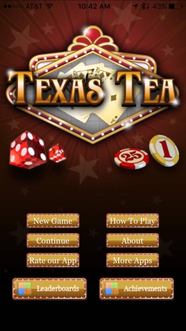 Texas Tea Schermata dell'app #1