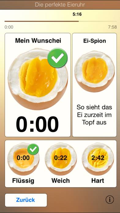 The perfect Egg timer App-Screenshot #1