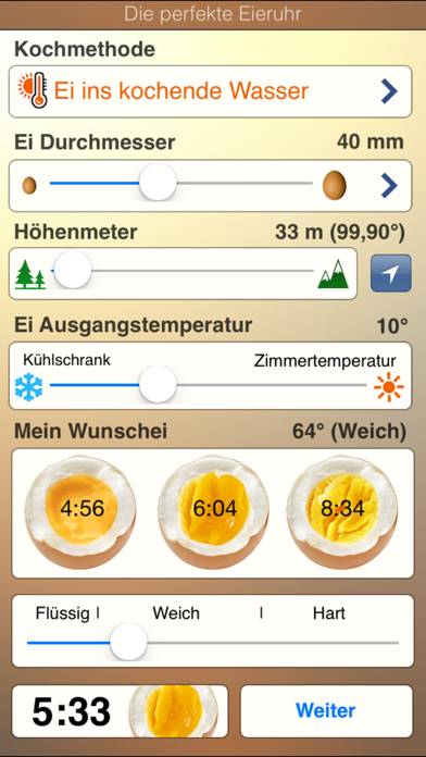 The perfect Egg timer App-Screenshot #4