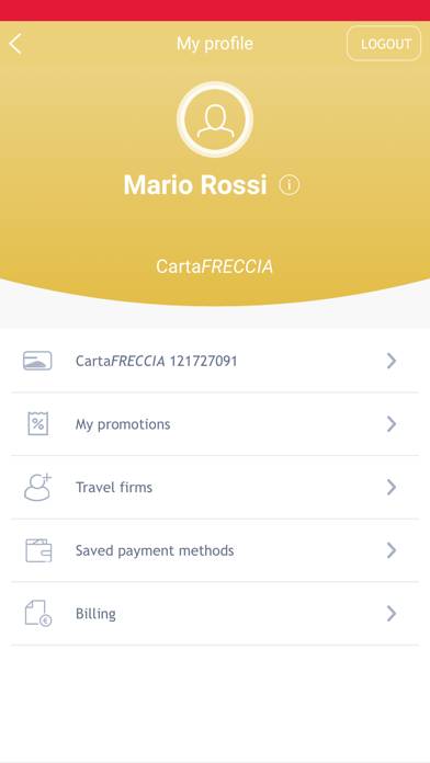 Trenitalia App screenshot #3