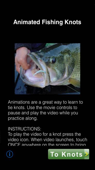 Animated Fishing Knots Captura de pantalla de la aplicación #1