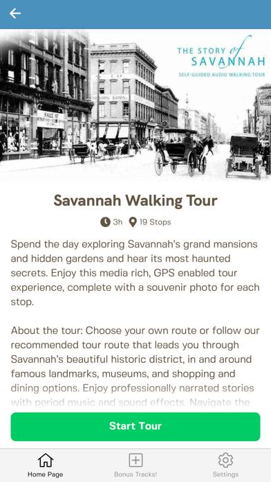 Savannah Walking Tour App screenshot