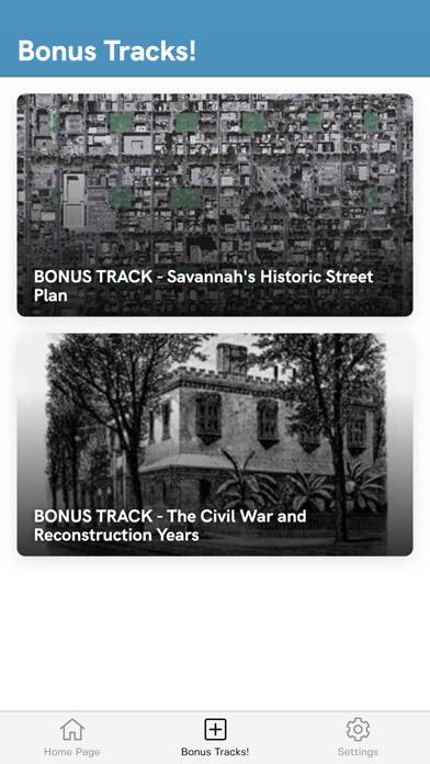 Savannah Walking Tour App screenshot