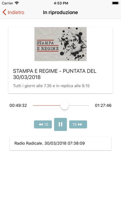 Radio Radicale App screenshot #3
