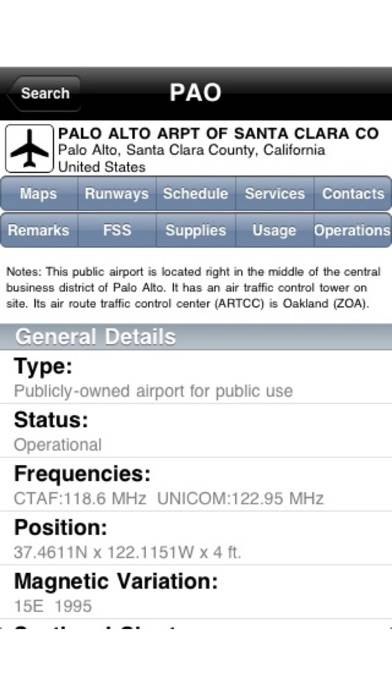 Airports 4 Pilots Pro Schermata dell'app #1