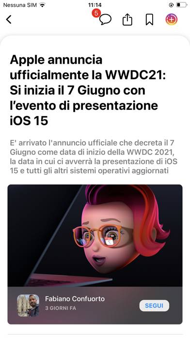 ISpazio App screenshot #2