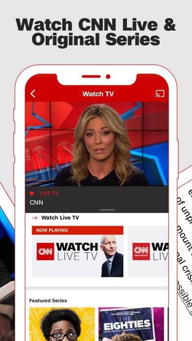 CNN: Breaking US & World News Capture d'écran de l'application #2