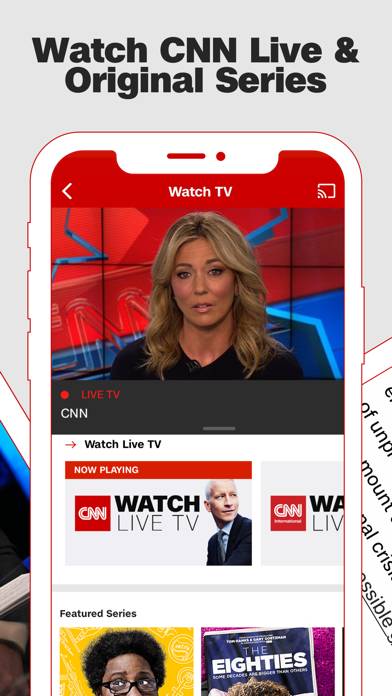 CNN: Breaking US & World News App screenshot #2