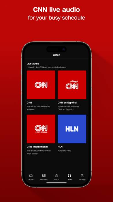 CNN: Breaking US & World News Schermata dell'app #6
