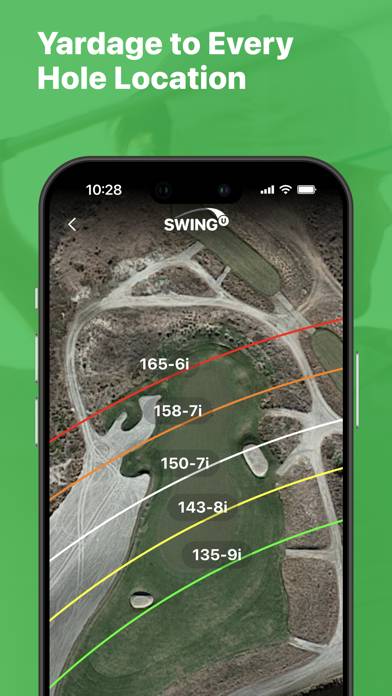 SwingU Golf GPS Range Finder App skärmdump #6