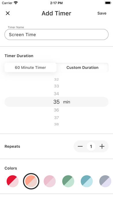 Time Timer Capture d'écran de l'application