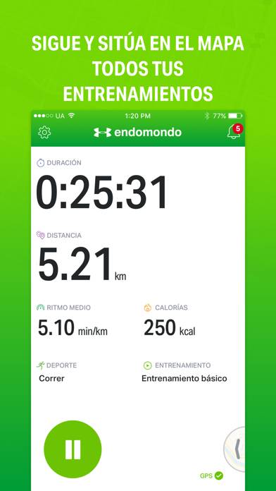 Descarga de la aplicación Endomondo Sports Tracker