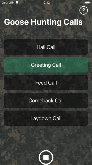 Goose Hunting Calls App screenshot