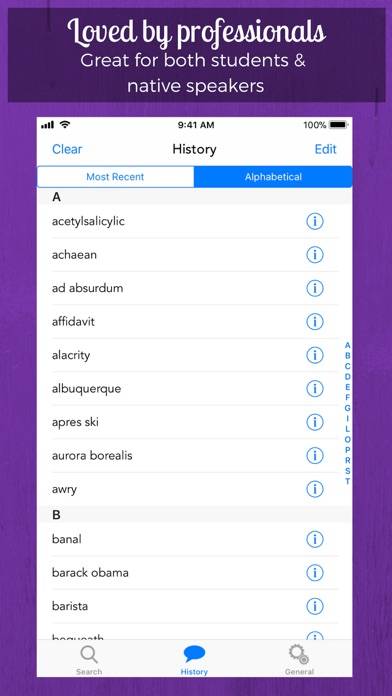 Howjsay Pronunciation Schermata dell'app #3