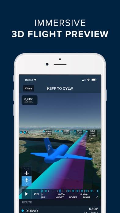 ForeFlight Mobile EFB Captura de pantalla de la aplicación #2