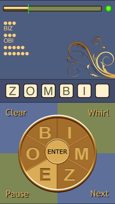 Whirly Word App preview #3