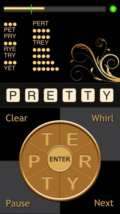 Whirly Word App preview #4