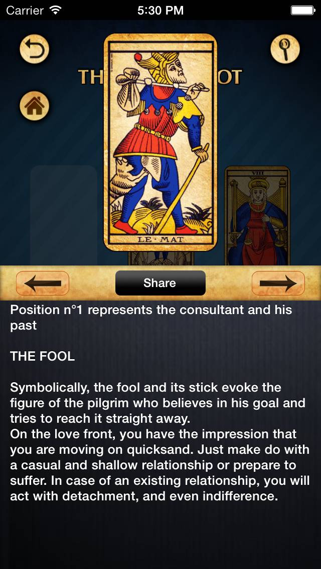 Tarot of Marseille App screenshot #5