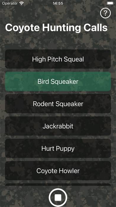 Coyote Hunting Calls App screenshot