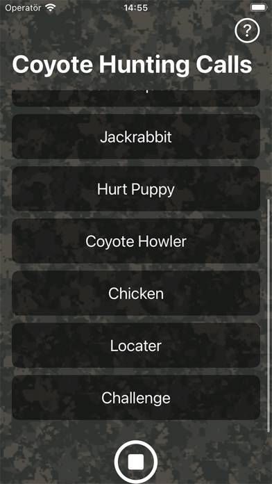 Coyote Hunting Calls App screenshot