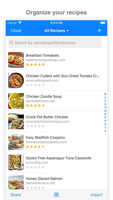 MealBoard App screenshot #2