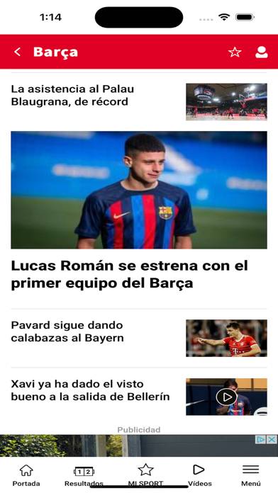 SPORT.es App screenshot #3