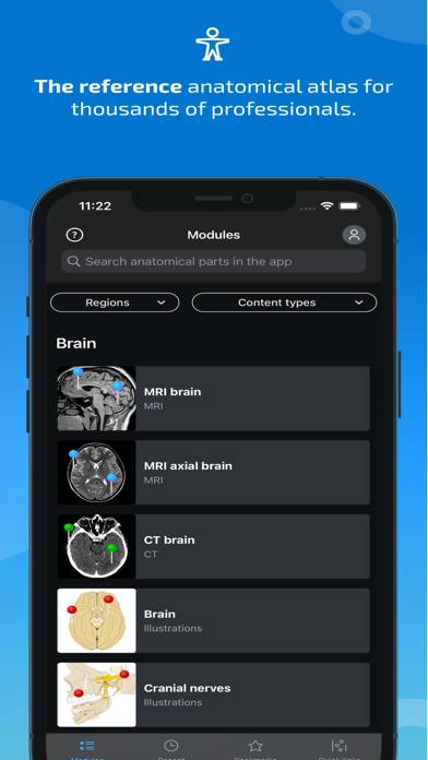 IMAIOS e-Anatomy Capture d'écran de l'application #1