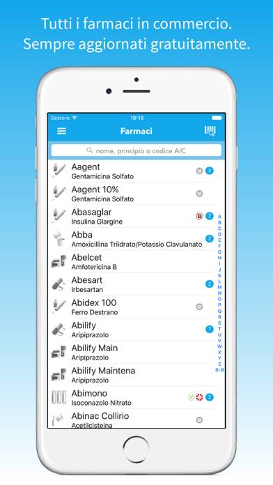 IFarmaci Schermata dell'app #1