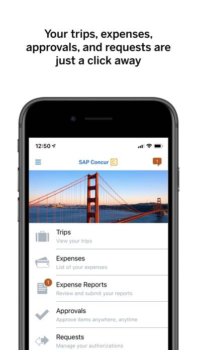 SAP Concur App screenshot #1