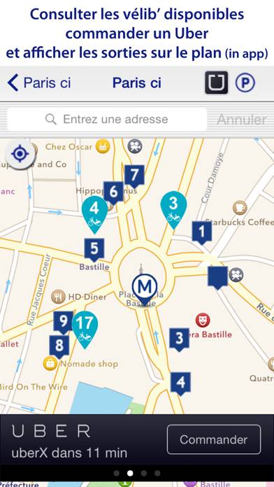 Paris ci la Sortie du Métro Capture d'écran de l'application #4