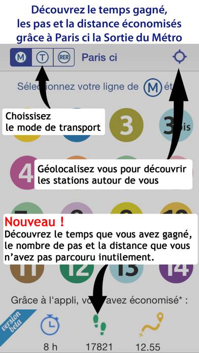 Paris ci la Sortie du Métro App screenshot #5